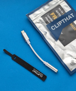 Adapter Cliphat Usb Type C   3.5 Audio Jack