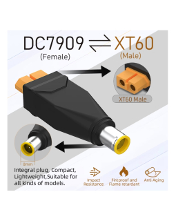 Adapter Xt60 To Dc7909
