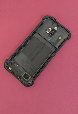 Back Door Blackview Bv5900 B Stock With Camera Glass 2