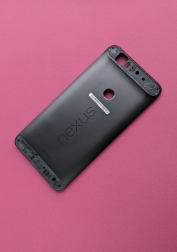 Back Door Google Nexus 6p Black A Stock
