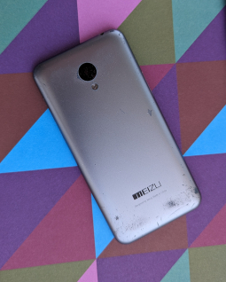 Back Door Meizu M2 Mini Gray C Stock