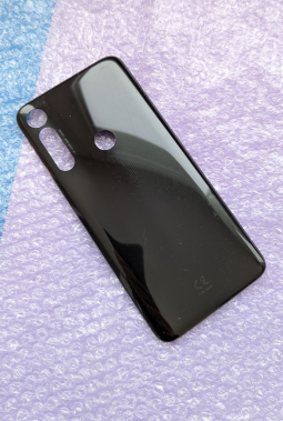Back Door Motorola Moto G Power 2020 Black B Stock