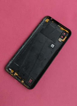 Back Door Samsung Galaxy A01 Black B Stock 2