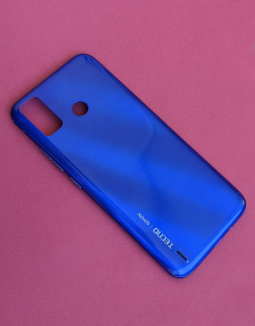 Back Door Tecno Spark 6 Go Blue B Stock