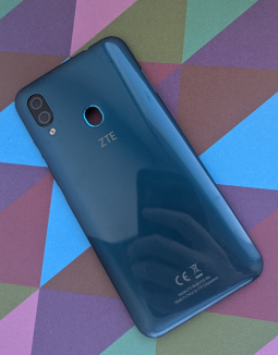 Back Door Zte Blade V10 Vita A Stock Blue