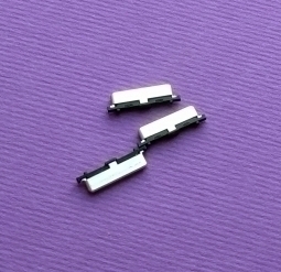 Buttons Set Samsung Galaxy S6 Edge Silver