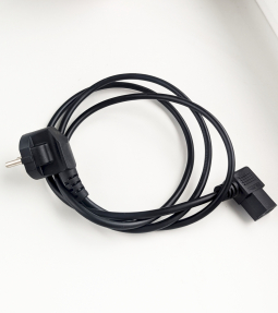 Cable  C13 Angle To CEE7 10A   250V 1.85m