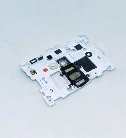 Camera Glass Back Panel Lg G2 White 2