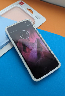 Case Bumper Motorola Moto Z2 Force Verizon White 3