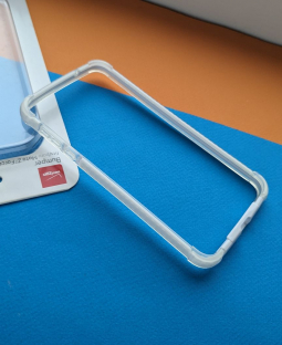 Case Bumper Motorola Moto Z2 Force Verizon White 4