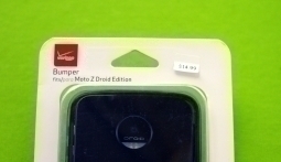 Case Bumper Motorola Moto Z Droid Black Verizon 4
