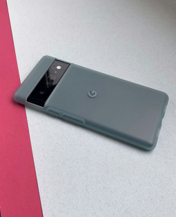 Case Google Pixel 6 Pro Google   Official Case Soft Sage
