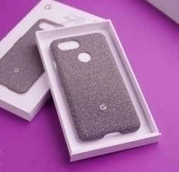 Case Google Pixel 3 Fabric Fog