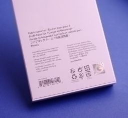 Case Google Pixel 3 Fabric Fog 5