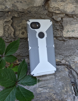 Case Google Pixel 3a Gray Black Speck Presidio Grip
