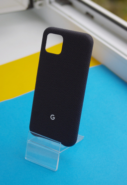 Case Google Pixel 4 Fabric Just Black 1