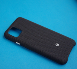 Case Google Pixel 4 Fabric Just Black 2