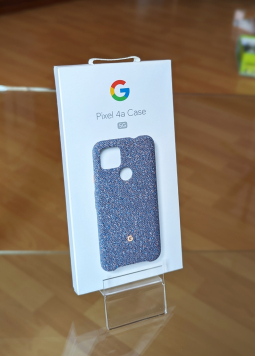 Case Google Pixel 4a 5g Fabric Blue Confetti 3