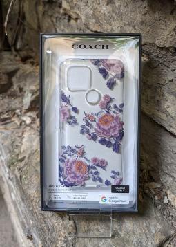 Case Google Pixel 5 Coach Flowers 3