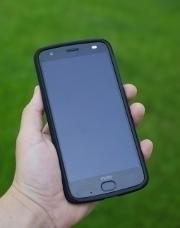 Case Moto Z2 Force Incipio Black 4