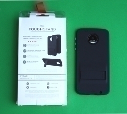 Case Moto Z Black Tough3