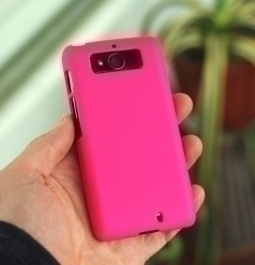 Case Motorola Droid Mini Muvit Pink 1