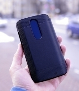 Case Motorola Droid Turbo 2 Leather Folio 3
