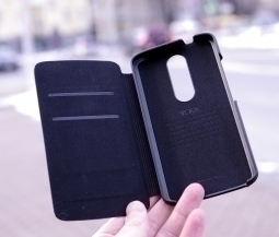 Case Motorola Droid Turbo 2 Leather Folio 4