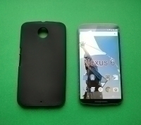 Case Motorola Google Nexus 6 Black Silic