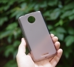 Case Motorola Moto C Smoke Black 0