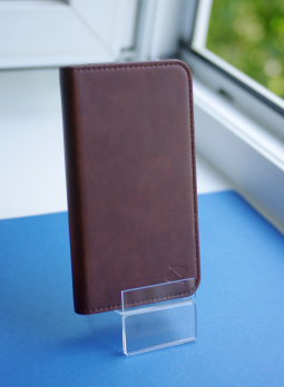 Case Motorola Moto E4 Book Brown 1