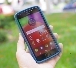 Case Motorola Moto E4 Usa Blue 2
