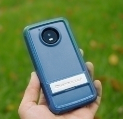 Case Motorola Moto E4 Usa Blue Tact Kickstand 2