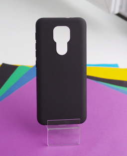 Case Motorola Moto E7 Plus Black Mate 1