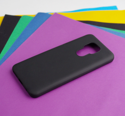 Case Motorola Moto E7 Plus Black Mate 3