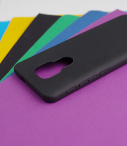 Case Motorola Moto E7 Plus Black Mate 4