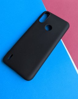 Case Motorola Moto E7 Power Black Mate