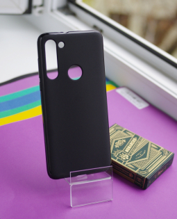 Case Motorola Moto G8 Black Mate 1