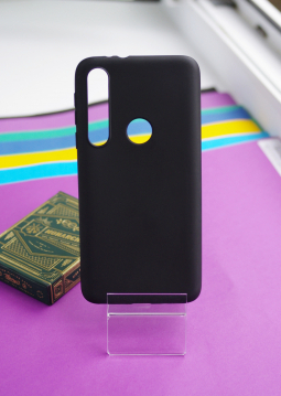 Case Motorola Moto One Macro Black Mate
