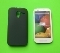 Case Motorola Moto X Silicone Black  1 