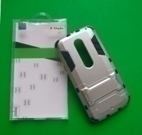 Case Motorola Moto X Style Honor Silver1