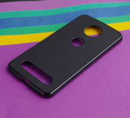 Case Motorola Moto Z2 Black Mate