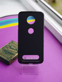 Case Motorola Moto Z2 Black Mate 3