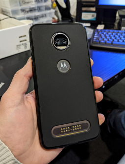 Case Motorola Moto Z2 Black Mate 4