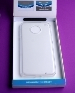Case Motorola Moto Z2 Force Speck Presidio Clear 4