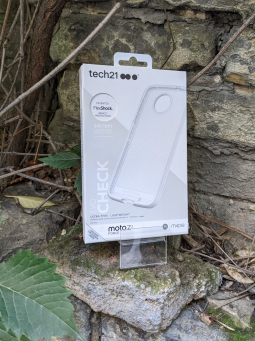 Case Motorola Moto Z2 Force Tech21 White 2