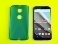Case Motorola Nexus 6 Silicone Blue