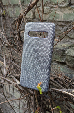 Case Samsung Galaxy S10 Fabric Gray 1
