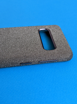 Case Samsung Galaxy S10 Fabric Gray 3
