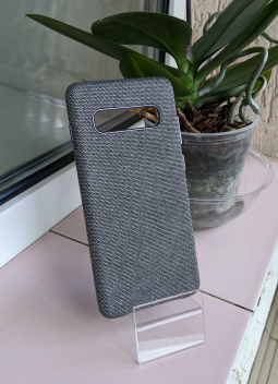 Case Samsung Galaxy S10 Plus Fabric Gray
